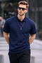 Men's Short Sleeve Basic 5 Pack Polo Neck T-Shirt - 6