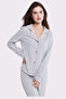 Women's Boxed & Long Sleeve Modal Pajama Set - Soft Breathable Fabric - 2