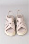 Seç Km45 Genuine Leather Anatomical Women's Sandals Stone - 2