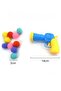 30Pcs Plush Pompom Ball Throwing Gun Interactive Cat Toy Hunting Game Set Cat Play Ball - 3