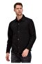 Men's Relaxed Fit Snap Button Shirt Jacket - Cl606 - 5