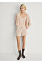Openwork Knit Detailed Pajama Shorts - 2