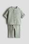 2-piece cotton muslin set - 2