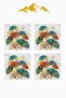 Digital Printed Soft Textured 4-Piece Throw Pillow Cover Set Krl0157 - 3