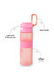 Jumbo Bento Lunch Box w/ Tritan Water Bottle 850ml – Pink - 7