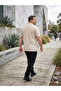 Large Size Men's Polo Collar T-Shirt - 2
