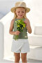 Girl's Woven Shorts Skirt