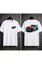 Unisex Oversize T-Shirt Retro Vehicle Printed 100% Cotton T-Shirt Comfortable Fit