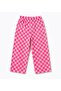 Girl's Bakery T-Shirt + Pink Checkered Pants Set - 2