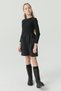 Girl's Dress with Elastic Waist and Side Pocket Detail - 4