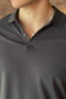 Men's 100% Cotton Buttoned Polo Collar T-Shirt - 6