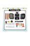 Kids Pretend Play Tool Set in Portable Suitcase – Little Worker Workbench Toy with Screws, Gears, Pliers & Accessories - 8