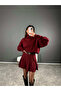 Turtleneck Sweater-Skirt Basic Top-Down Knitwear Set - 6