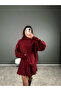 Turtleneck Sweater-Skirt Basic Top-Down Knitwear Set - 3