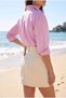 Raisa Krem, High Waist, 45 cm Length, Lycra Short Women's Denim Skirt-1 New Season - 4