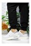 Comfortable Lace-Up Casual Sports Shoes White Sneaker Men's Shoes - 2