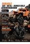 1:16 RC Climbing Car 4WD 2.4GHz Rechargeable Off Road Rock Crawler with Anti Slip Transverse Wheels Shock Suspension All Terrain RC Toy for Kids Boys Girls - 3