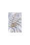 316L Steel Gold Color Italian Chain Openable Bell Clover Figure Model Women's Necklace - 3
