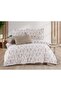 Natural Cotton Double Duvet Cover Set - 52 Thread Woven Dove Series - 3