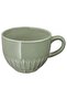 STRIMMIG Mug, stoneware pale grey-green, 36 cl