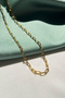 Steel Medium Paperclip Chain Necklace - 2