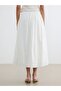 Xside Zippered Flared Skirt - 4