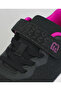 Hook & Loop Closure Memory Foam Shoes - Pink & Black - 7
