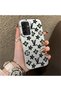 Samsung Galaxy A26 Compatible Silicone Edge Hard Back Case Couple Phone Case Brand Patterned