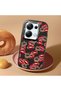Redmi Note 13 Pro 4g Compatible Case with Camera Protection Black Silicone Couple Phone Case with Kiss Pattern - 2