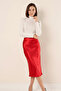 Women's Turtleneck Knitwear White Sweater - 2