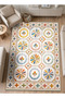 Sdt Peacock Theme Patterned Modern Woven Base Decorative Carpet Sdt1667 - 2