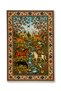 Sdt Peacock Theme Patterned Modern Woven Base Decorative Carpet Sdt1665
