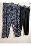 Pack of 2, Full Summer Wear, 2 Pockets, High Quality Viscose, High Waist, Comfortable Fit Capri Pants - 4
