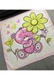 Pink Teddy Bear Patterned Cotton Fabric Bandana Scarf Neck Gaiter Scarf Children's Hair Band Accessory Pink - 4