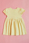 Embroidered Dress with Crew Neck and Short Sleeves - 2
