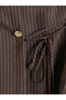 Brown Striped Women's Shirt Tunic - 7