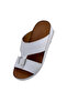 A E T Handmade Arabic Sandals For Men | Comfortable Outdoor Mens Slippers | Genuine PU Leather - 3
