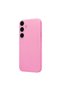 Samsung Galaxy S26 Compatible Case with Velvet Inside, Erasable Launch Silicone Case Pink - 4
