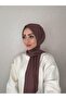Dark Mink Women's Sandy Fabric Snap-On Ready-To-Wear Shawl