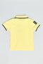 Print Detail Polo T-Shirt and Short Sleeves - 2