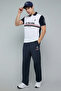 Color Block Polo T-Shirt with Short Sleeves - 2