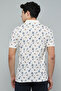 Printed Polo T-Shirt with Short Sleeves - 6