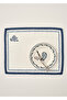 Paisley Set of 6 Porcelain Cake Plates Blue (21 cm) - 3