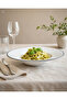 Katre 27 cm Brown Edged Porcelain Pasta Plate - 2