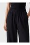 Vizyon New Season Elastic Waist Wide Leg Women's Trousers - 3