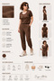 Starry T-Shirt & Pleated Trousers Set – Comfortable Fit, Casual Stylish Combination - 6