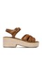 Espadrile de damă maro