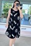 Crew Neck Zero Sleeve Viscose Dress 6Y014 - 3