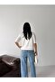 Premium Viscose Sausage Collar Half Sleeve Comfortable Fit Flexible Summer Knitwear Blouse - 8