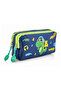 Green Navy Blue Dinosaur Printed Boys' Primary School Bag, Lunch Bag and Two-Compartment Pencil Case - 5
